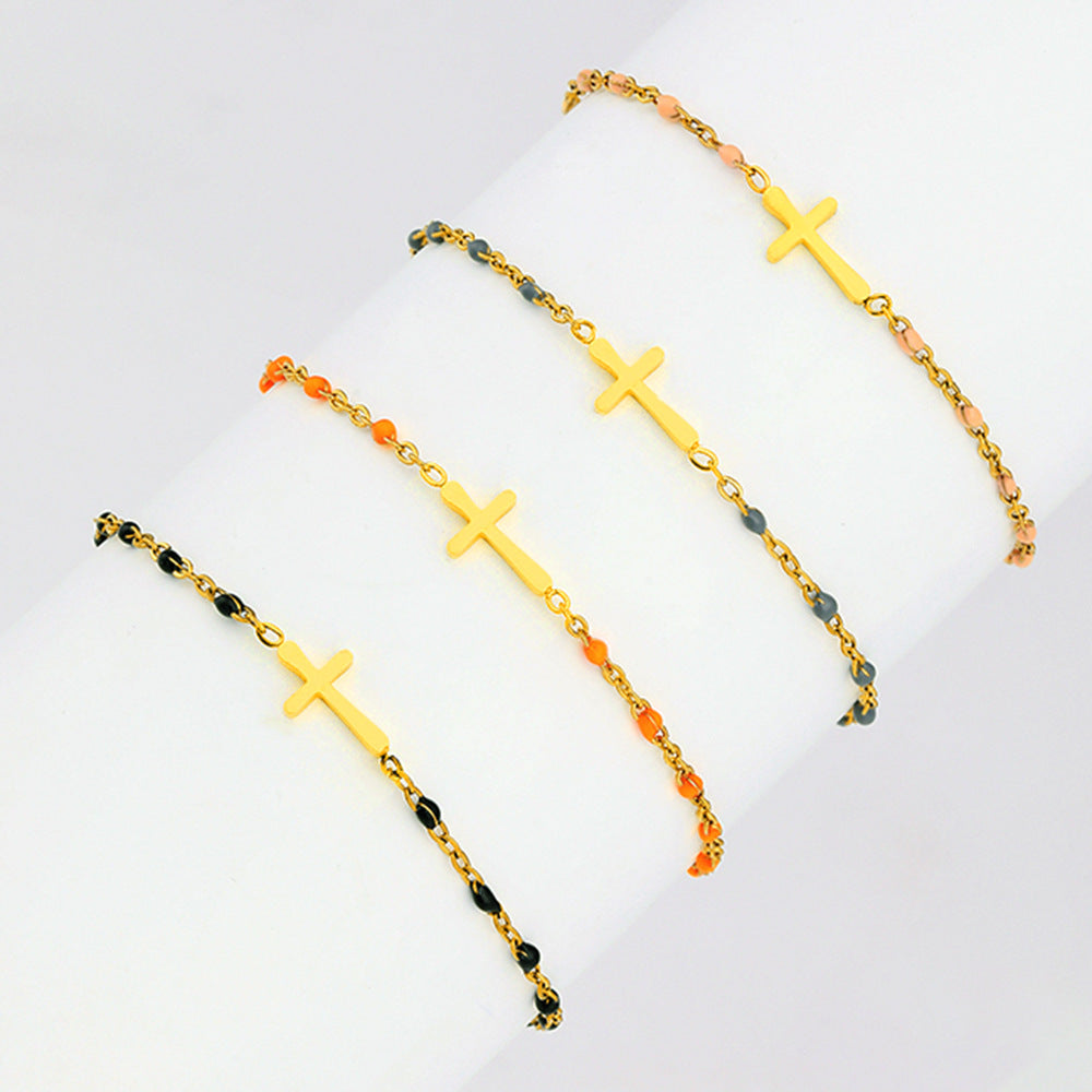 Oil-Drop Gold Bracelet