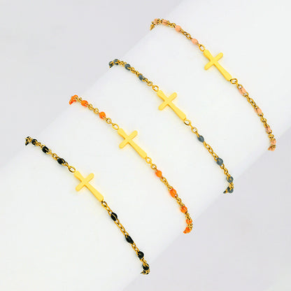 Oil-Drop Gold Bracelet