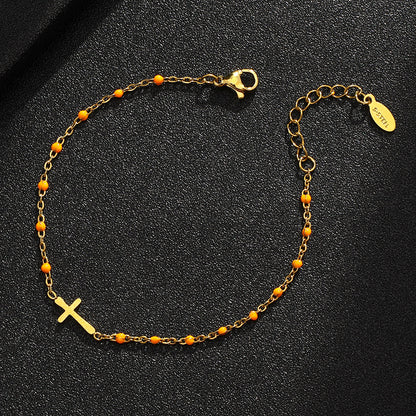 Oil-Drop Gold Bracelet