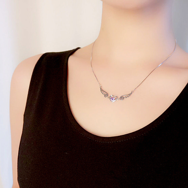 Silver Angel Necklace