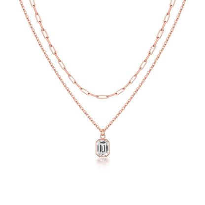 Birthstone Layered Necklace