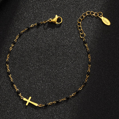 Oil-Drop Gold Bracelet