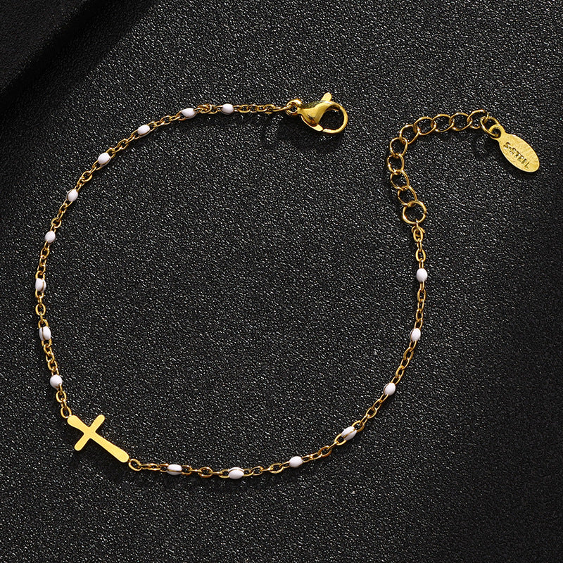 Oil-Drop Gold Bracelet
