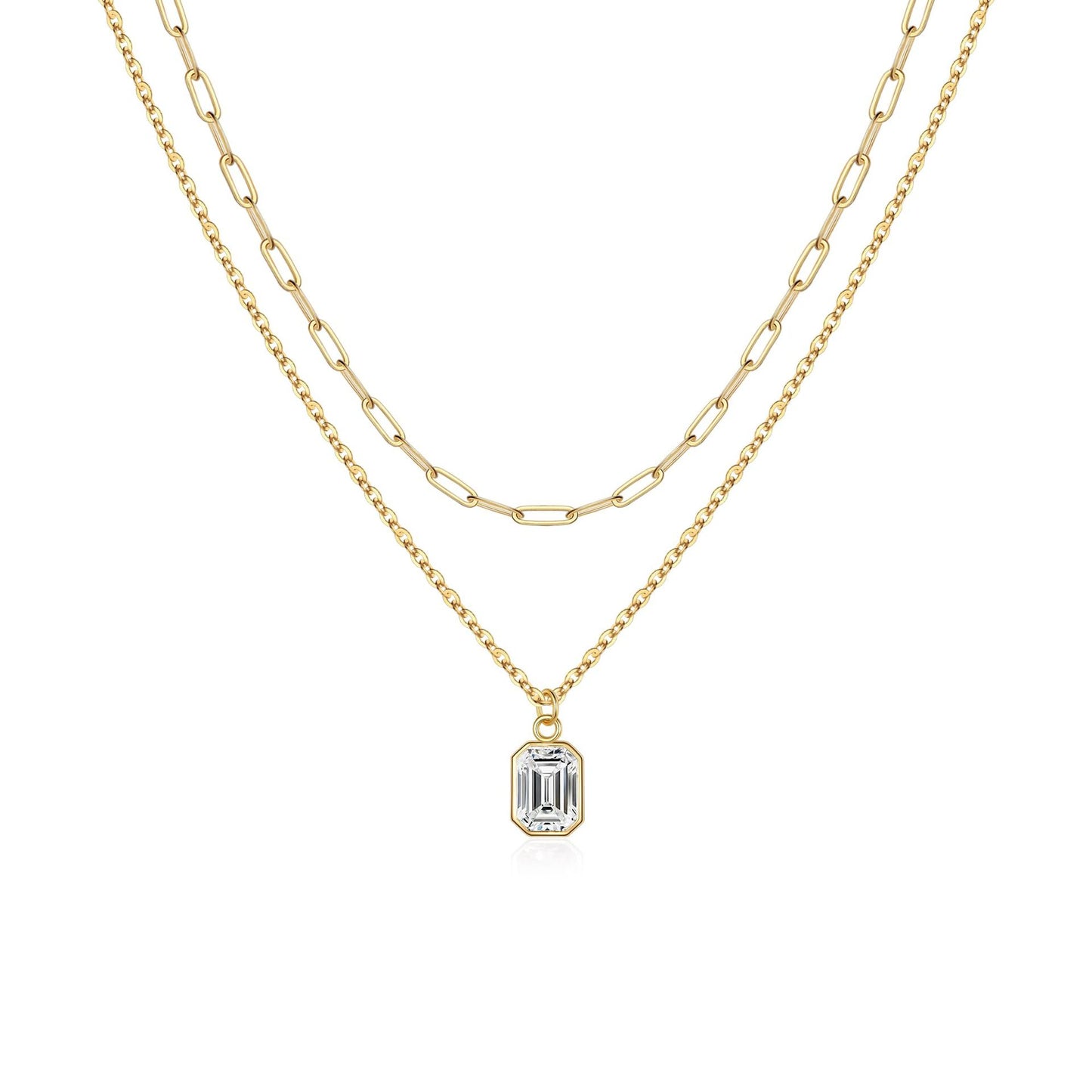 Birthstone Layered Necklace