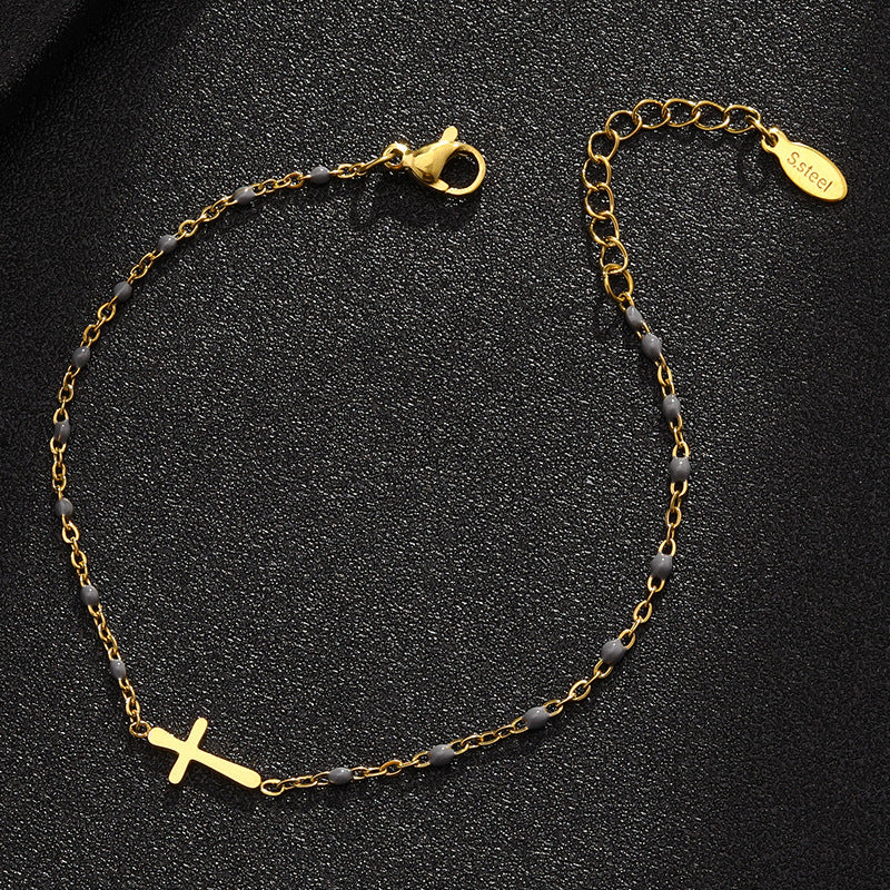 Oil-Drop Gold Bracelet