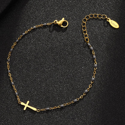 Oil-Drop Gold Bracelet