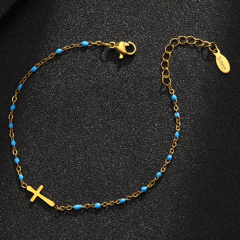 Oil-Drop Gold Bracelet