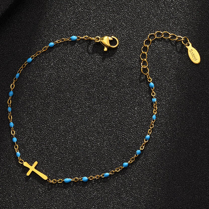Oil-Drop Gold Bracelet