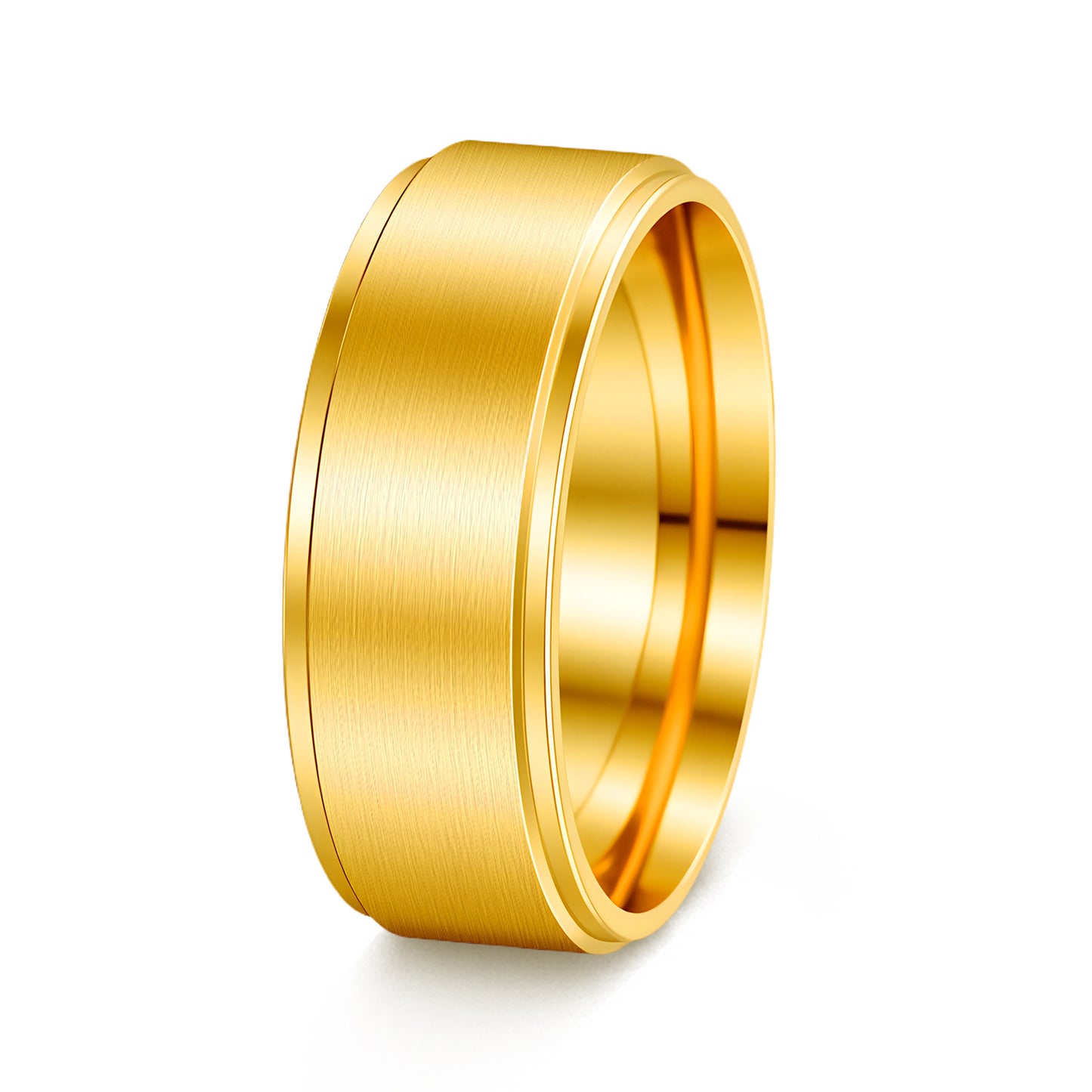 Minimalist Titanium Steel Ring