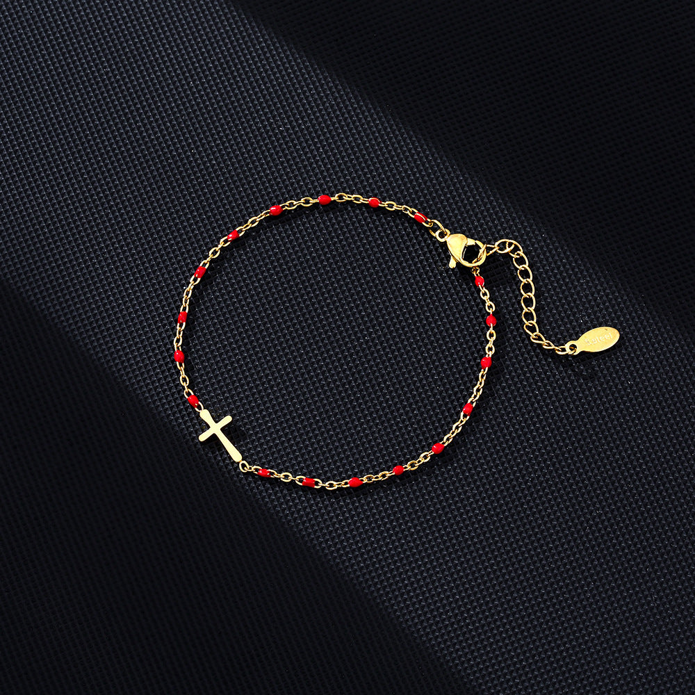 Oil-Drop Gold Bracelet