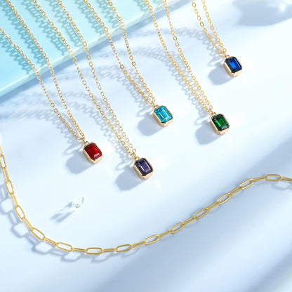 Birthstone Layered Necklace